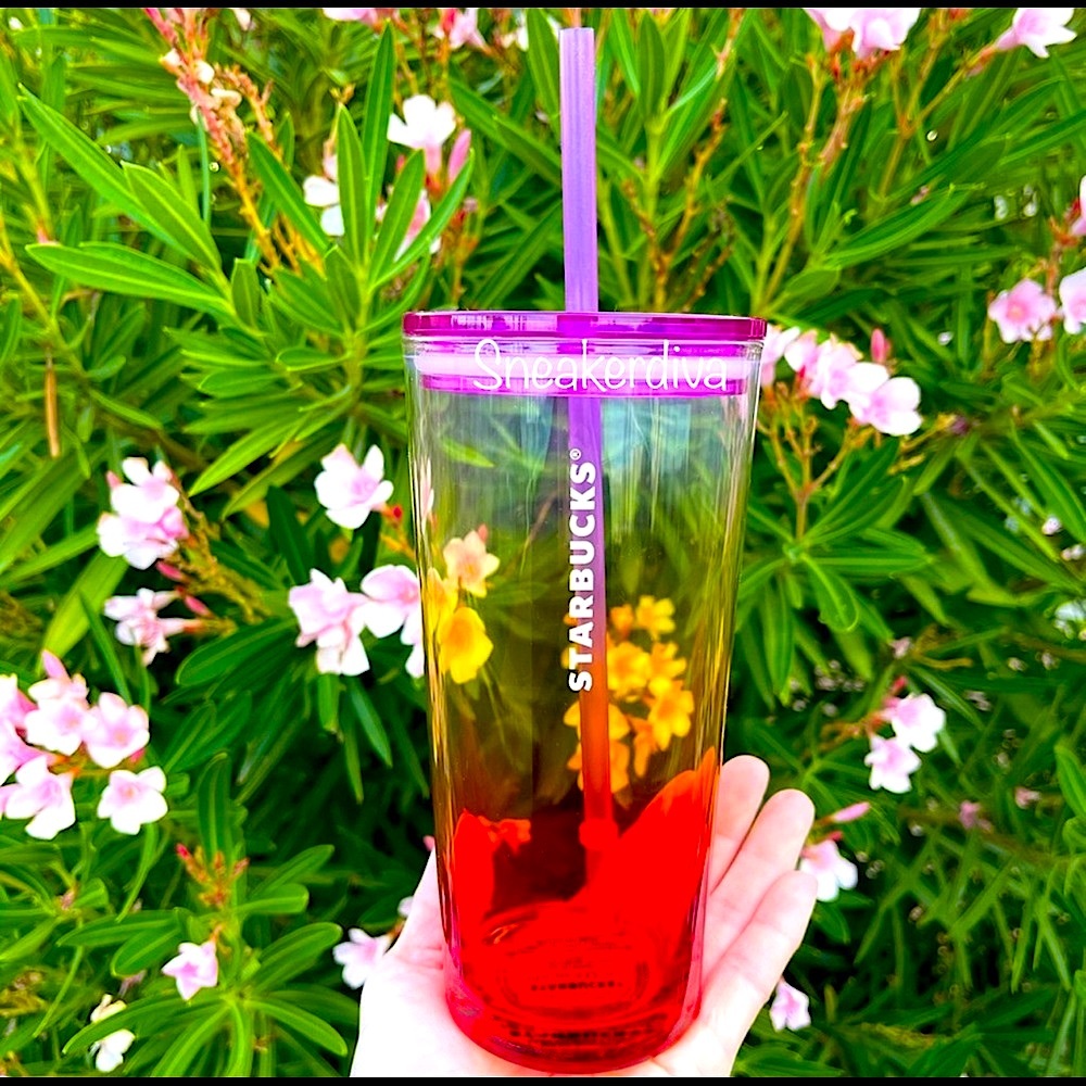 ❤️💛💖NEW Starbucks glass  cup❤️‍🔥🧡💛💕